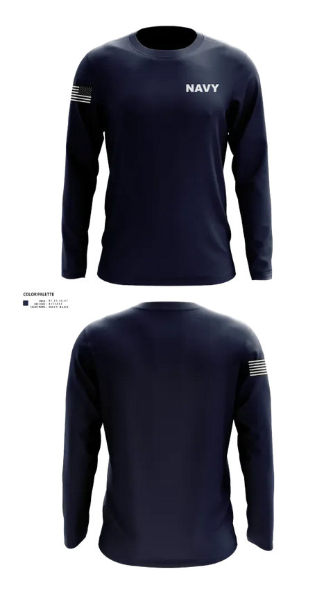 Long Sleeve Performance Shirt, NavyNavy, Navy, Teamtime, Team time, sublimation, custom sports apparel, team uniforms, spirit wear, spiritwear, sports uniforms, custom shirts, team store, custom team store, fundraiser sports, apparel fundraiser
