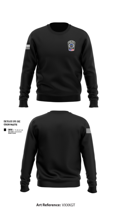 Pennridge Regional Police 51879565 Crew Neck Sweatshirt - 101