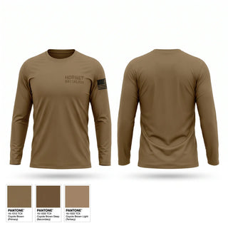 Long Sleeve Performance Shirt, Hornet Battalion, National Guard, Teamtime, Team time, sublimation, custom sports apparel, team uniforms, spirit wear, spiritwear, sports uniforms, custom shirts, team store, custom team store, fundraiser sports, apparel fundraiser