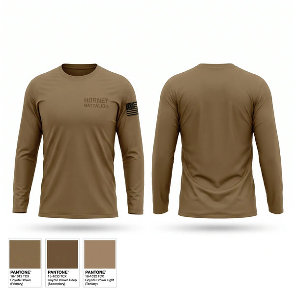Long Sleeve Performance Shirt, Hornet Battalion, National Guard, Teamtime, Team time, sublimation, custom sports apparel, team uniforms, spirit wear, spiritwear, sports uniforms, custom shirts, team store, custom team store, fundraiser sports, apparel fundraiser