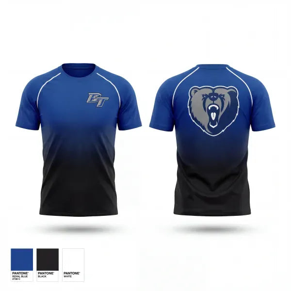 Short Sleeve Performance Shirt, Bears, Baseball, Teamtime, Team time, sublimation, custom sports apparel, team uniforms, spirit wear, spiritwear, sports uniforms, custom shirts, team store, custom team store, fundraiser sports, apparel fundraiser