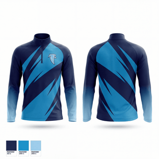 Quarter Zip Jacket, West Rowan Falcons, Women's Basketball, Teamtime, Team time, sublimation, custom sports apparel, team uniforms, spirit wear, spiritwear, sports uniforms, custom shirts, team store, custom team store, fundraiser sports, apparel fundraiser