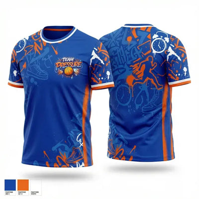 Team Pressure 74941384 Soft Poly Tee Cotton Like Feel - 1