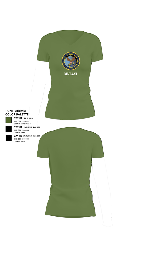 Womens Short Sleeve Vneck Shirt, MSCLANT, Navy, Teamtime, Team time, sublimation, custom sports apparel, team uniforms, spirit wear, spiritwear, sports uniforms, custom shirts, team store, custom team store, fundraiser sports, apparel fundraiser