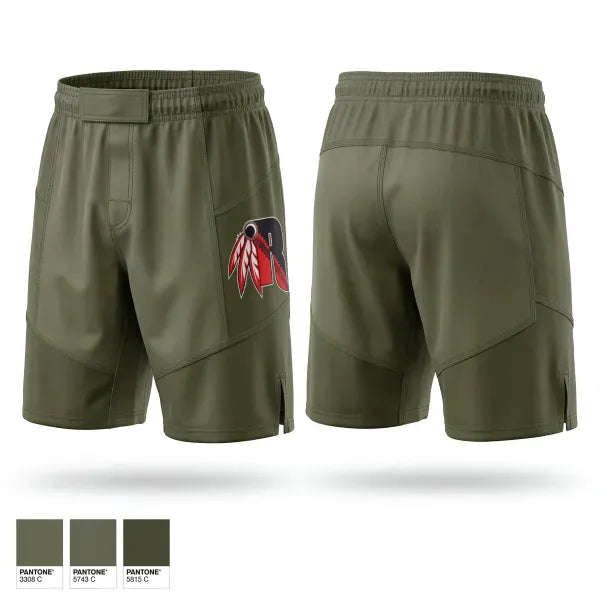 Fight Shorts, Rahway Indians, Wrestling, Teamtime, Team time, sublimation, custom sports apparel, team uniforms, spirit wear, spiritwear, sports uniforms, custom shirts, team store, custom team store, fundraiser sports, apparel fundraiser