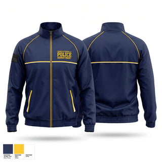 Windbreaker, Charlottesville Police Department, Police, Teamtime, Team time, sublimation, custom sports apparel, team uniforms, spirit wear, spiritwear, sports uniforms, custom shirts, team store, custom team store, fundraiser sports, apparel fundraiser