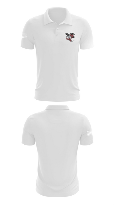 Fairmont Heights High School Basketball 2984774 Short Sleeve Performance Polo - 9