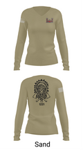 1221st Route Clearance Co. 10953211 Women's Long Sleeve V-neck Shirt - 92