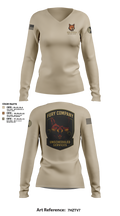 Unscheduled Service 19126504 Women's Long Sleeve V-neck Shirt - 1