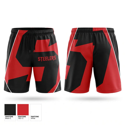 STEELERS Athletic Shorts With Pockets - 1