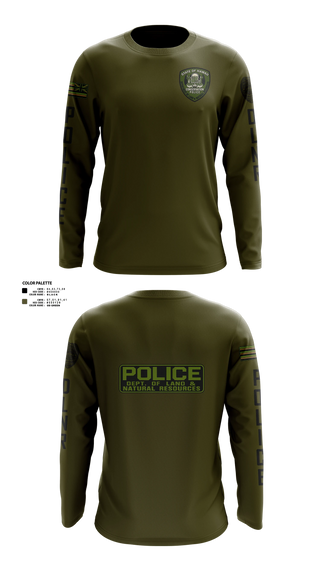 Long Sleeve Performance Shirt, MAUKA TRADING CO., Police, Teamtime, Team time, sublimation, custom sports apparel, team uniforms, spirit wear, spiritwear, sports uniforms, custom shirts, team store, custom team store, fundraiser sports, apparel fundraiser