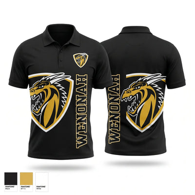 Wenonah Lady Soccer Short Sleeve Performance Polo - 1