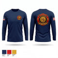 Lauderhill Fire Rescue Department 89539567 Long Sleeve Performance Shirt - 1