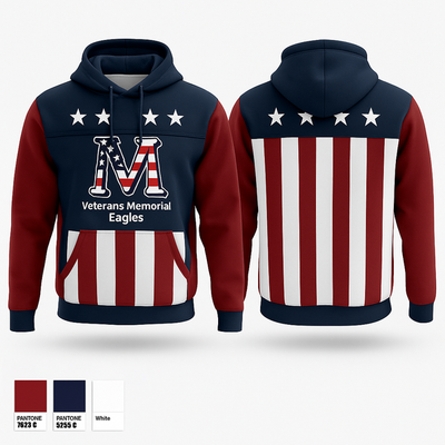 Veterans Memorial Eagles Hoodie - 1