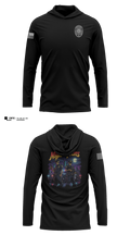 Shamokin City Police Long Sleeve Hooded Sun Shirt - 101