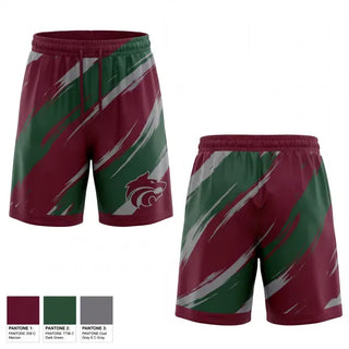 Athletic Shorts With Pockets, Claremont, Women's Basketball, Teamtime, Team time, sublimation, custom sports apparel, team uniforms, spirit wear, spiritwear, sports uniforms, custom shirts, team store, custom team store, fundraiser sports, apparel fundraiser