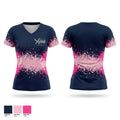 East Greenbush Xpress Lightning Women's Short Sleeve V-neck Shirt - 1