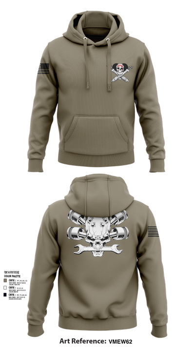 Fox 1-320th F-CO FAR 4533489 Hoodie - 101