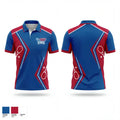 South Glens Falls Senior High School Tennis 41350281 Short Sleeve Performance Polo - 1