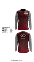 Soutch Central High School Falcons 32707913 Long Sleeve Performance Shirt 1