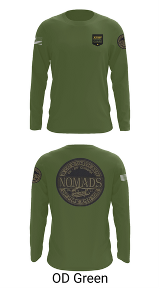 Long Sleeve Performance Shirt, E CO 169 AVN, National Guard, Teamtime, Team time, sublimation, custom sports apparel, team uniforms, spirit wear, spiritwear, sports uniforms, custom shirts, team store, custom team store, fundraiser sports, apparel fundraiser