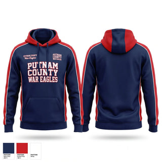 Hoodie, PUTNAM COUNTY War Eagles, Men's Basketball, Teamtime, Team time, sublimation, custom sports apparel, team uniforms, spirit wear, spiritwear, sports uniforms, custom shirts, team store, custom team store, fundraiser sports, apparel fundraiser
