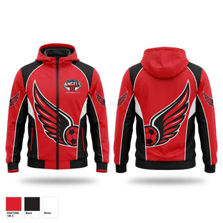 Windbreaker, Lakes Area Angels, Women's Soccer, Teamtime, Team time, sublimation, custom sports apparel, team uniforms, spirit wear, spiritwear, sports uniforms, custom shirts, team store, custom team store, fundraiser sports, apparel fundraiser