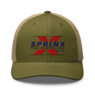 SPRINX FIRE PROTECTION 22334846 Retro Trucker Hat | Yupoong 6606