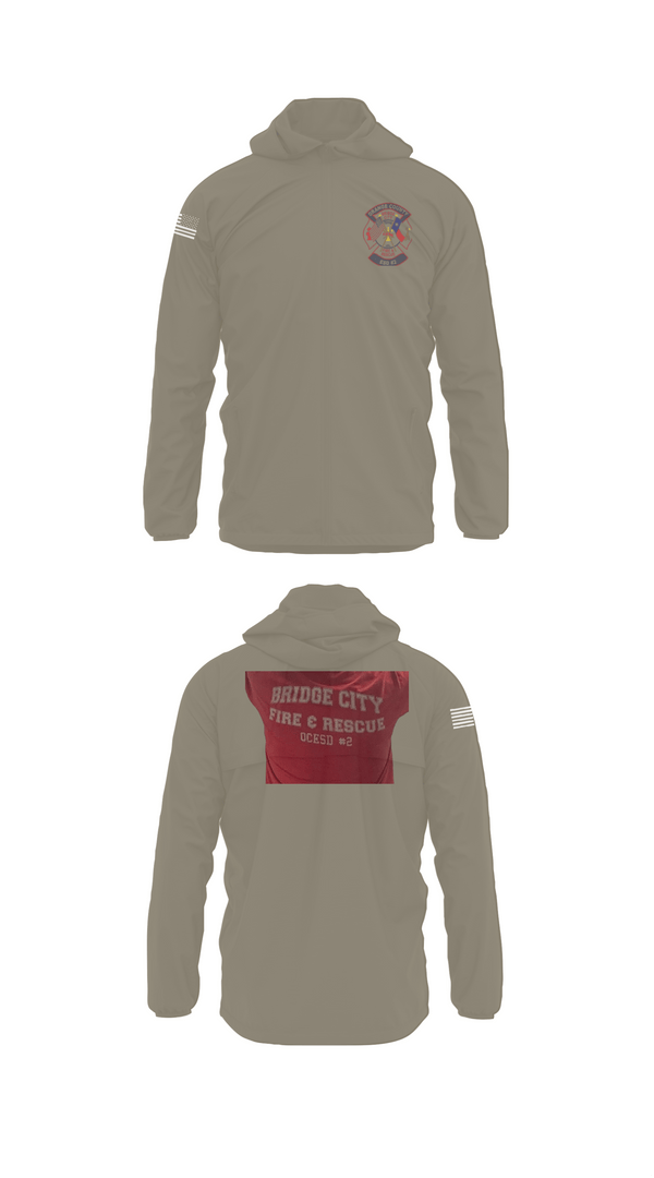Windbreaker, Bridge City Fire Department, Fire Department, Teamtime, Team time, sublimation, custom sports apparel, team uniforms, spirit wear, spiritwear, sports uniforms, custom shirts, team store, custom team store, fundraiser sports, apparel fundraiser