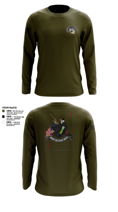 Human Smuggling 75508558 Long Sleeve Performance Shirt 5