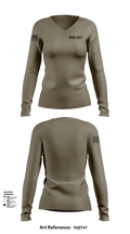 NOD SRT 79617066 Women's Long Sleeve V-neck Shirt - 103