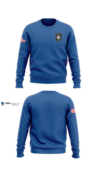 Crew Neck Sweatshirt, Canandaigua, Police, Teamtime, Team time, sublimation, custom sports apparel, team uniforms, spirit wear, spiritwear, sports uniforms, custom shirts, team store, custom team store, fundraiser sports, apparel fundraiser