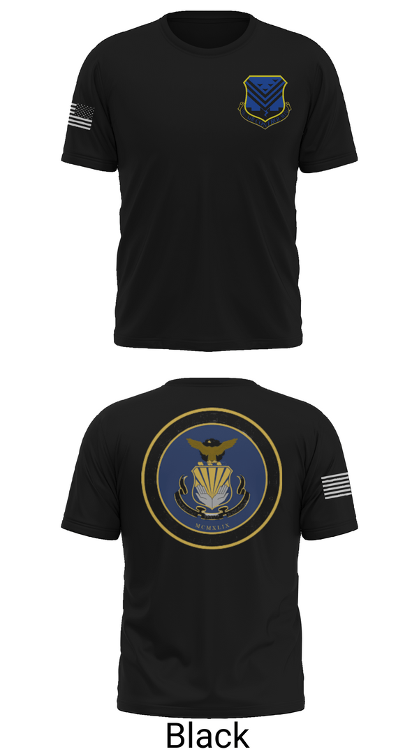 Old School Cotton Feel Shirt, 116th Air Control Wing, Air Force, Teamtime, Team time, sublimation, custom sports apparel, team uniforms, spirit wear, spiritwear, sports uniforms, custom shirts, team store, custom team store, fundraiser sports, apparel fundraiser