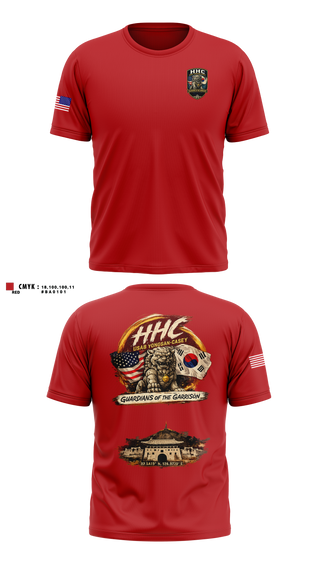 Old School Cotton Feel Shirt, HHC USAG YONGSAN-CASEY, Army, Teamtime, Team time, sublimation, custom sports apparel, team uniforms, spirit wear, spiritwear, sports uniforms, custom shirts, team store, custom team store, fundraiser sports, apparel fundraiser