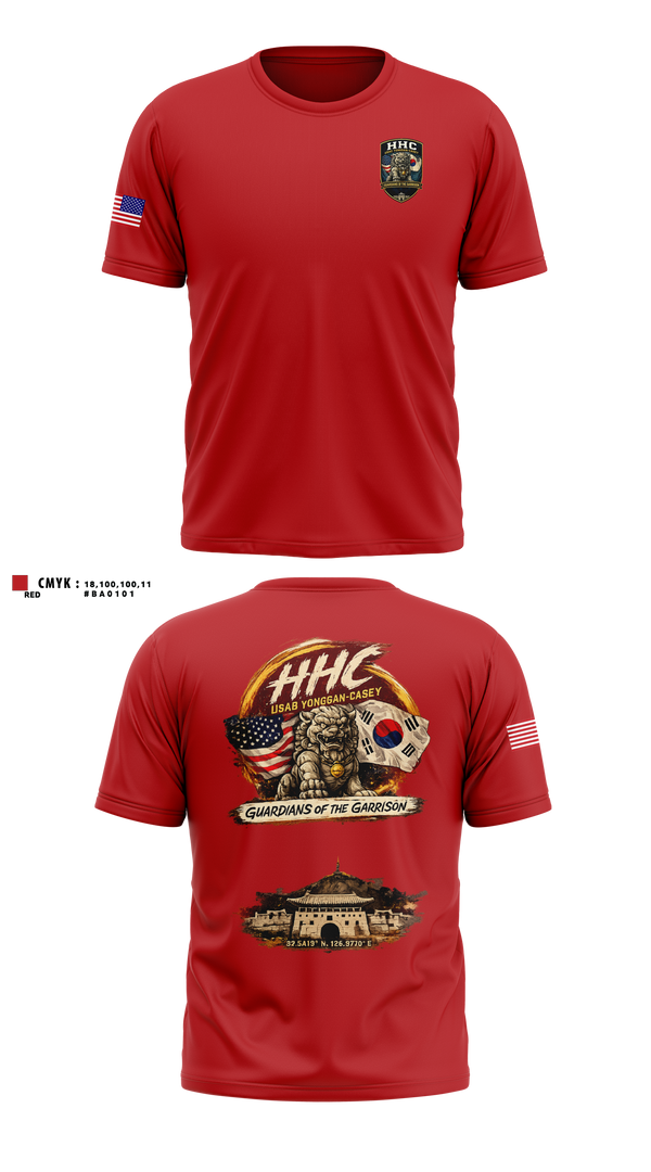 HHC USAG YONGSAN-CASEY Short Sleeve Performance Shirt - 11