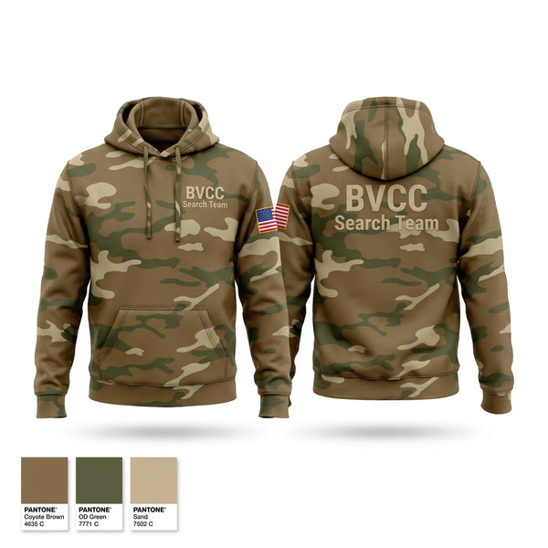 Hoodie, BVCC Search Team, Police, Teamtime, Team time, sublimation, custom sports apparel, team uniforms, spirit wear, spiritwear, sports uniforms, custom shirts, team store, custom team store, fundraiser sports, apparel fundraiser