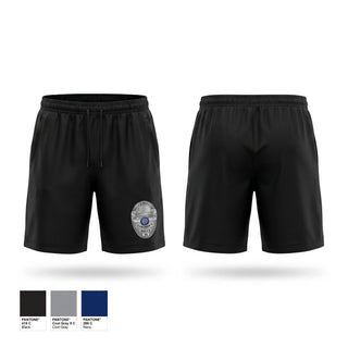 Athletic Shorts With Pockets, Oak Point Police Department, Police, Teamtime, Team time, sublimation, custom sports apparel, team uniforms, spirit wear, spiritwear, sports uniforms, custom shirts, team store, custom team store, fundraiser sports, apparel fundraiser