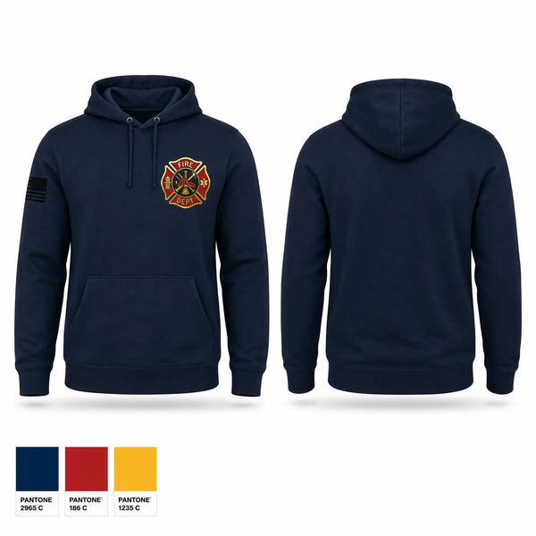 Hoodie, Sheffield Village, Fire Department, Teamtime, Team time, sublimation, custom sports apparel, team uniforms, spirit wear, spiritwear, sports uniforms, custom shirts, team store, custom team store, fundraiser sports, apparel fundraiser