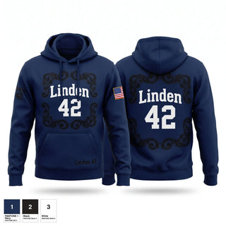 Hoodie, Linden 42, Police, Teamtime, Team time, sublimation, custom sports apparel, team uniforms, spirit wear, spiritwear, sports uniforms, custom shirts, team store, custom team store, fundraiser sports, apparel fundraiser