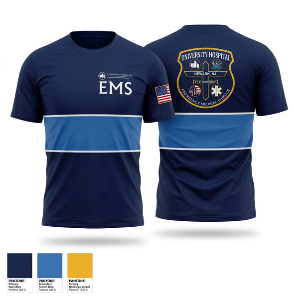 Short Sleeve Performance Shirt, UH EMS, EMS/EMT, Teamtime, Team time, sublimation, custom sports apparel, team uniforms, spirit wear, spiritwear, sports uniforms, custom shirts, team store, custom team store, fundraiser sports, apparel fundraiser
