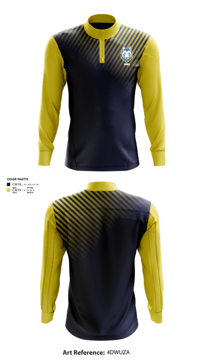 Aspira 64288145 Quarter Zip Jacket - 1