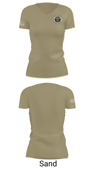Womens Short Sleeve Vneck Shirt, 473rd QM, , Teamtime, Team time, sublimation, custom sports apparel, team uniforms, spirit wear, spiritwear, sports uniforms, custom shirts, team store, custom team store, fundraiser sports, apparel fundraiser