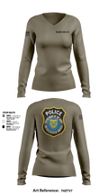CLASS 006-25 45118207 Women's Long Sleeve V-neck Shirt - 103