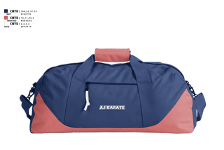 Duffle Bag, AJKarateAJKarate, Spirit Store, Teamtime, Team time, sublimation, custom sports apparel, team uniforms, spirit wear, spiritwear, sports uniforms, custom shirts, team store, custom team store, fundraiser sports, apparel fundraiser