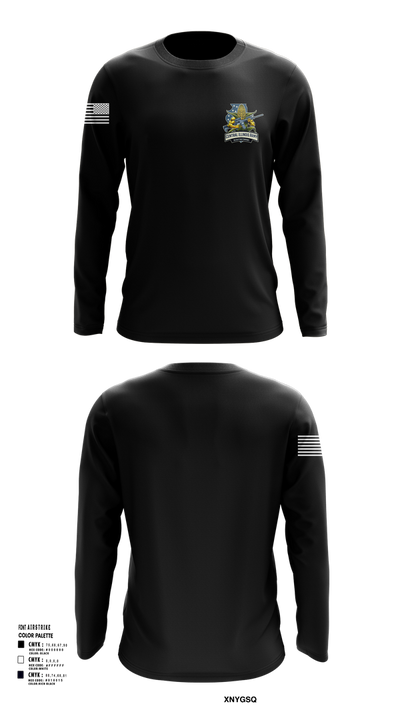 Central Illinois Army Recruiting Company 90141890 Long Sleeve Performance Shirt 13