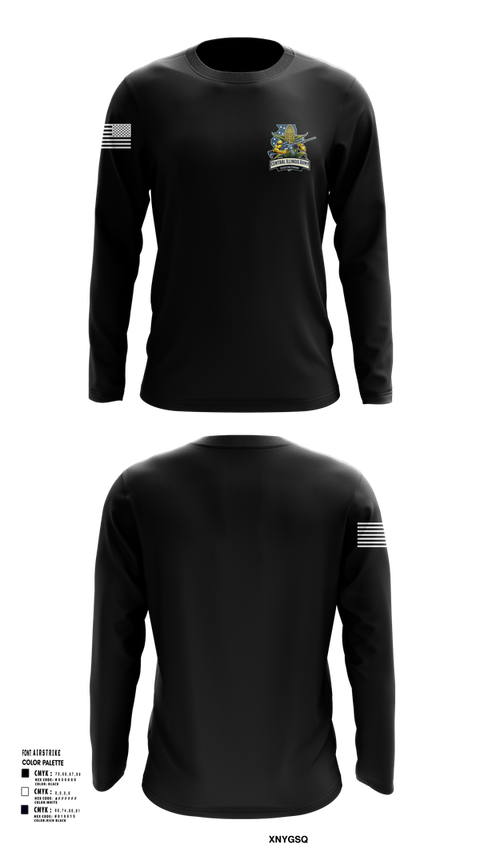 Long Sleeve Performance Shirt, Central Illinois Army Recruiting Company, , Teamtime, Team time, sublimation, custom sports apparel, team uniforms, spirit wear, spiritwear, sports uniforms, custom shirts, team store, custom team store, fundraiser sports, apparel fundraiser