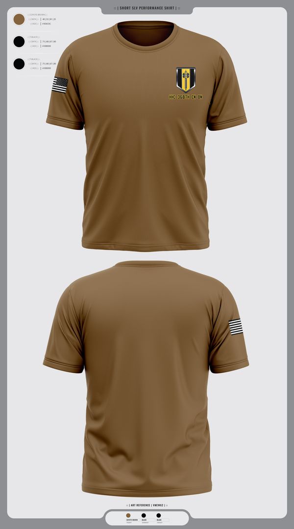 Old School Cotton Feel Shirt, HHC 368th EN BN, , Teamtime, Team time, sublimation, custom sports apparel, team uniforms, spirit wear, spiritwear, sports uniforms, custom shirts, team store, custom team store, fundraiser sports, apparel fundraiser