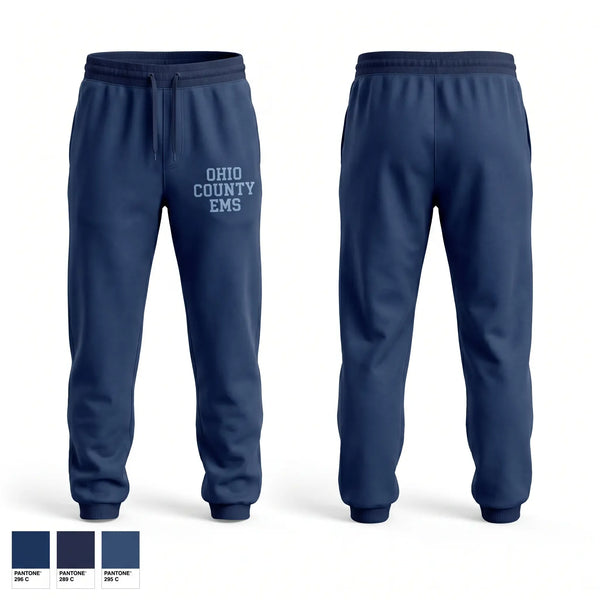 Sweatpants, Ohio County EMS, EMS/EMT, Teamtime, Team time, sublimation, custom sports apparel, team uniforms, spirit wear, spiritwear, sports uniforms, custom shirts, team store, custom team store, fundraiser sports, apparel fundraiser