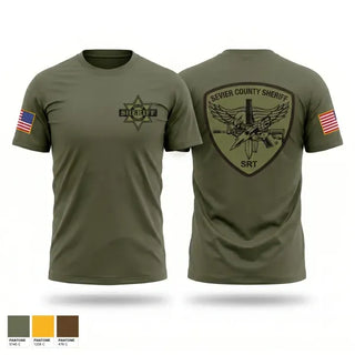 Short Sleeve Performance Shirt, Sevier County Sheriff SRT, Police, Teamtime, Team time, sublimation, custom sports apparel, team uniforms, spirit wear, spiritwear, sports uniforms, custom shirts, team store, custom team store, fundraiser sports, apparel fundraiser
