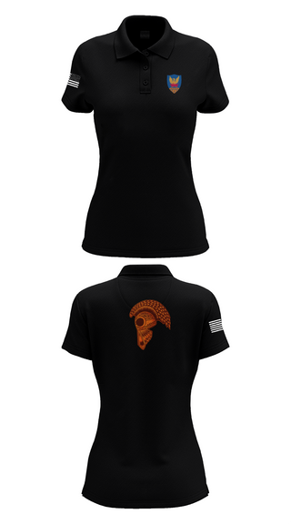 Women's Short Sleeve Performance Polo, HHC, 311th (T)SC, , Teamtime, Team time, sublimation, custom sports apparel, team uniforms, spirit wear, spiritwear, sports uniforms, custom shirts, team store, custom team store, fundraiser sports, apparel fundraiser
